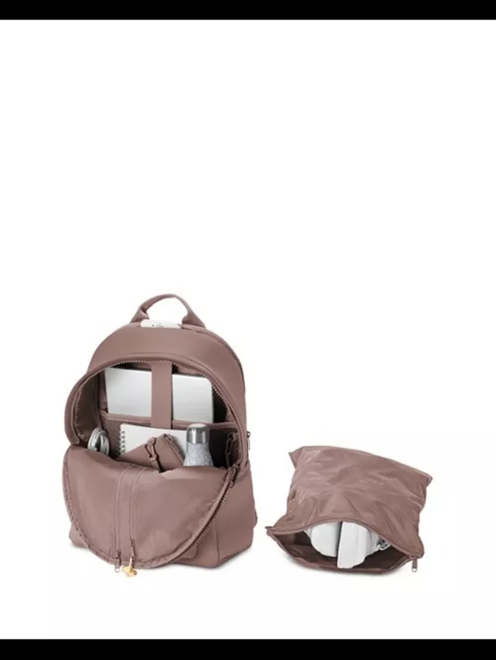 Dagne Dover Mini Backpack in Mauve Pink